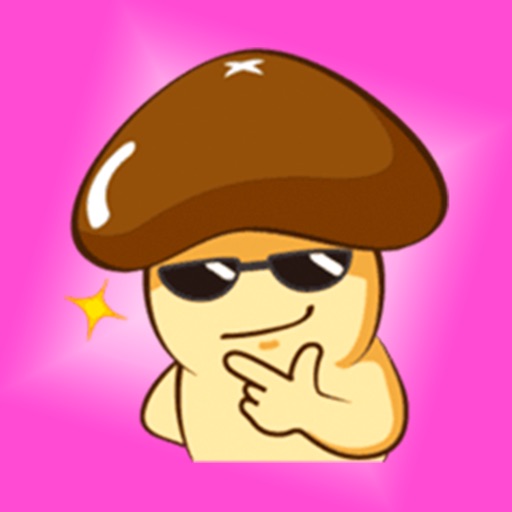 Tasty Mushroom - Stickers for iMessage icon