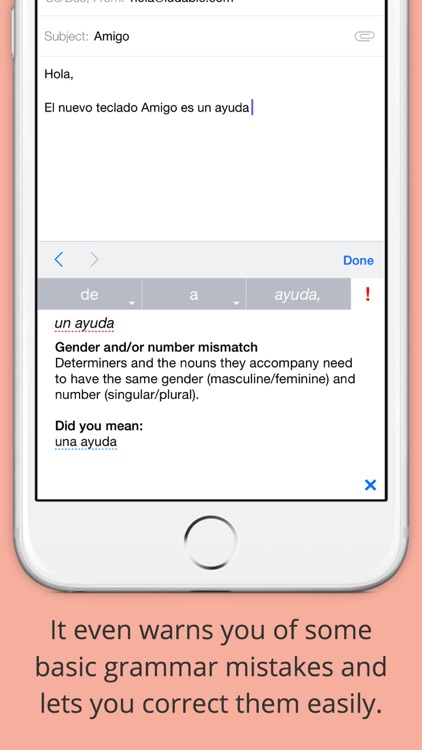 Amigo Spanish Keyboard screenshot-4