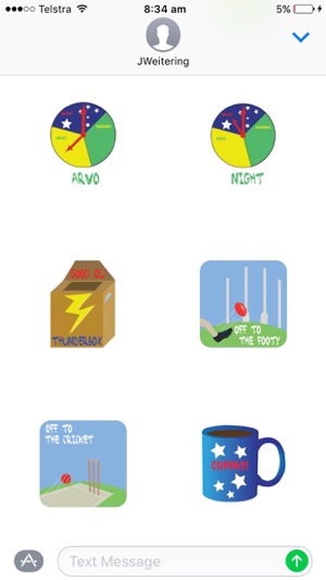 Aussie Slang Stickers(圖4)-速報App