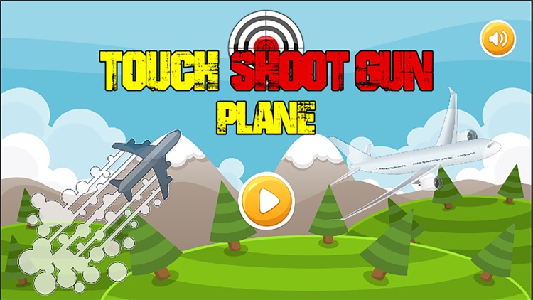 Touch shoot gun plane - free kids game