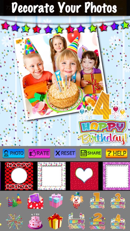 Birthday Picture Frames screenshot-3