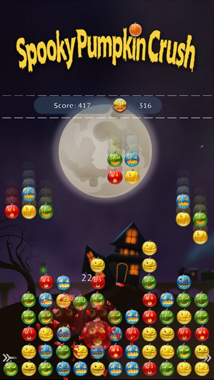 Spooky House : Halloween Pumpkin Crush screenshot-3