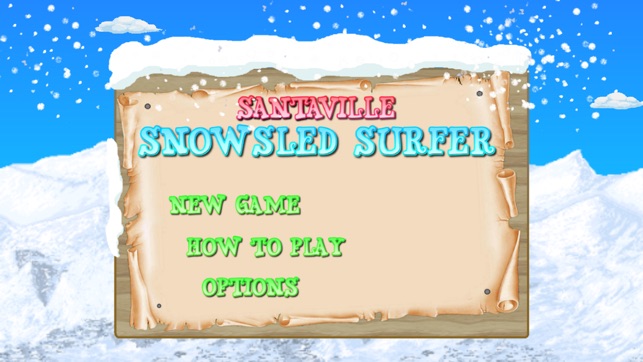 Santaville Snowsled Surfer(圖1)-速報App