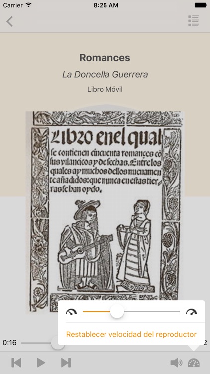 Audiolibro de Romances