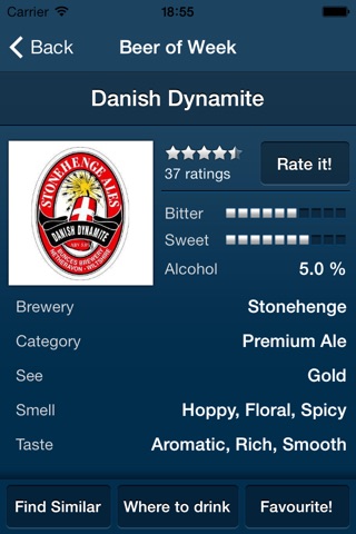 CaskFinder screenshot 3