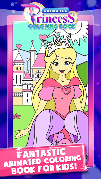 How to cancel & delete Coloring Book Game: Princess from iphone & ipad 1