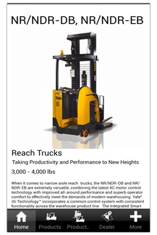 Yale Lift Trucks North America screenshot 2