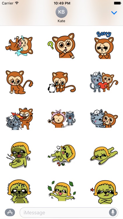 MeoMeo Sticker for iMessage