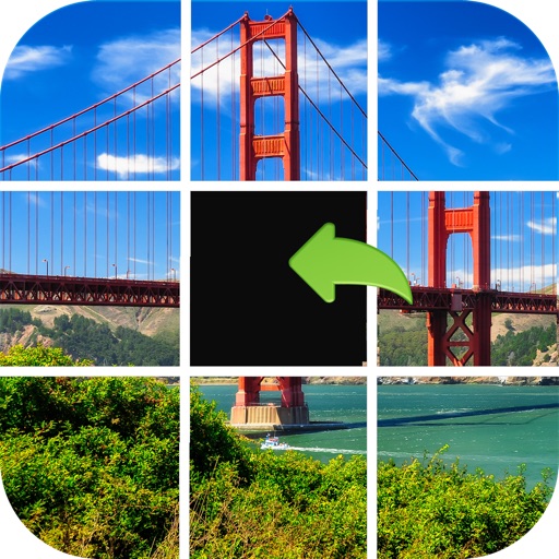 Picture Tiles Sliding Puzzle iOS App