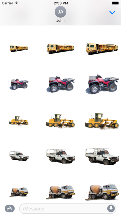 How to cancel & delete Car Truck Digger Stickers from iphone & ipad 3