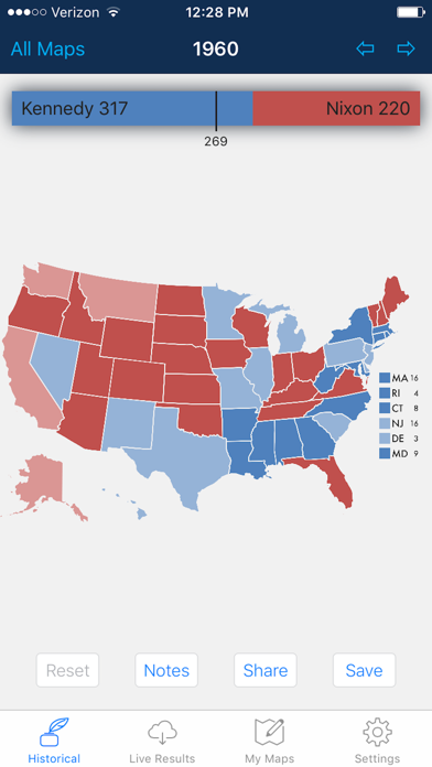 Presidential Election & Electoral College Mapsのおすすめ画像2