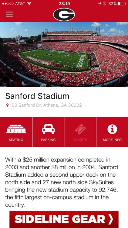 Georgia Bulldogs Gameday LIVE screenshot-3