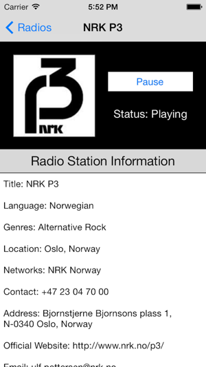 Norway Radio Live Player (Norge / Noreg / Norsk)(圖2)-速報App