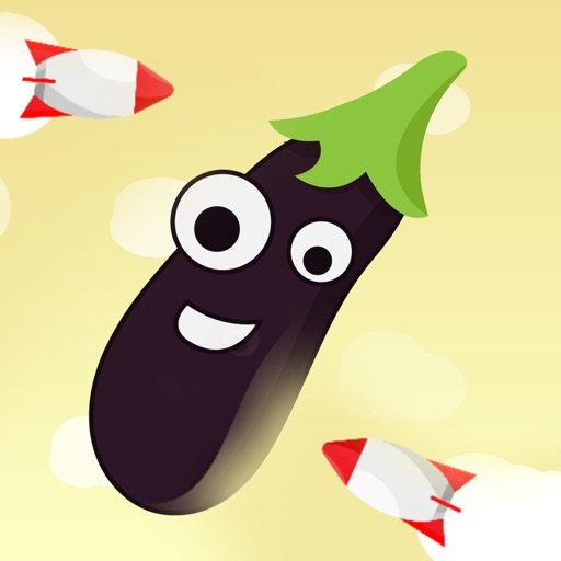 Eggplant Don't Fall: update version free game iOS App