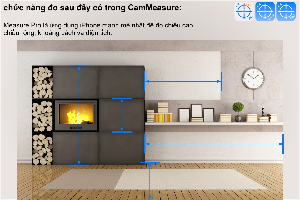 CamMeasure Smrt Measure height width distance area screenshot 4