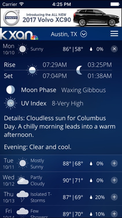 KXAN Weather - Local Austin Radar & Forecasts screenshot-4