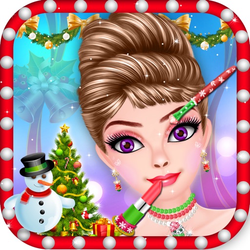 Merry Christmas Dressup Salon - Girls games free icon