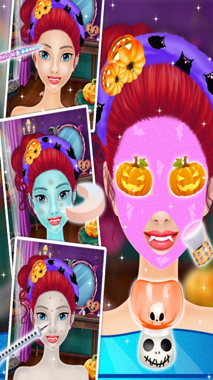 Halloween Spa Makeup Salon - Kids Game for Girls