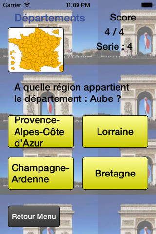 Départements français screenshot 3