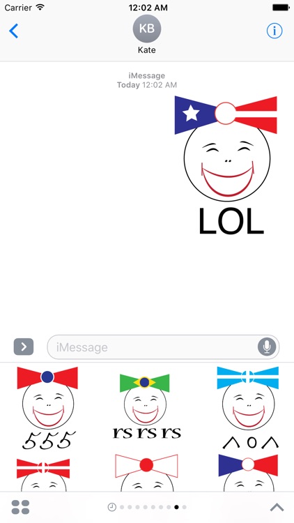 LOL - laughing out loud around the world stickers