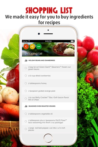Yummy Vegetable Recipes Pro ~ Best of delicious vegetable recipes screenshot 3