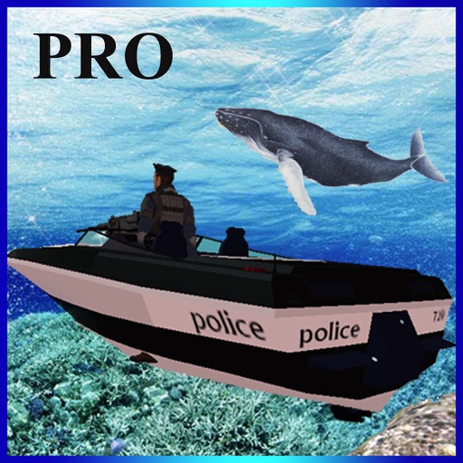 Fly Submarine Car: Police Boat Pro Icon