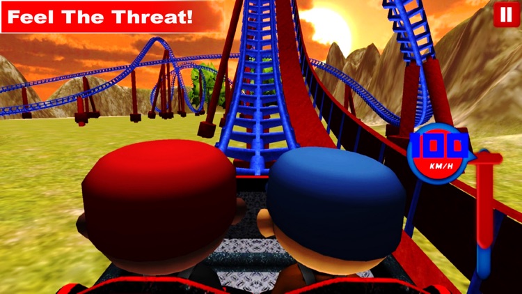 Desert Tycoon Roller Coaster : 3D Lake simulation screenshot-3