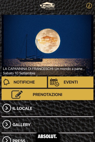 Capannina screenshot 2