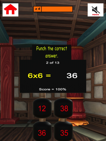 Multiplication Dojo Pro screenshot 2