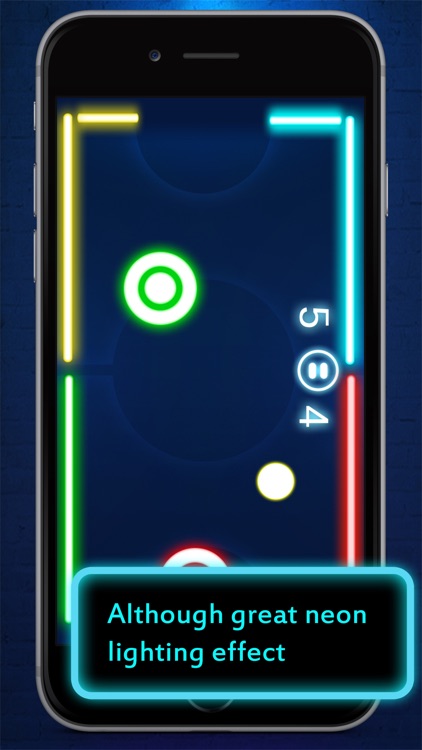 Air Hockey Fee - Multiplayer Glow Ice Hockey Game