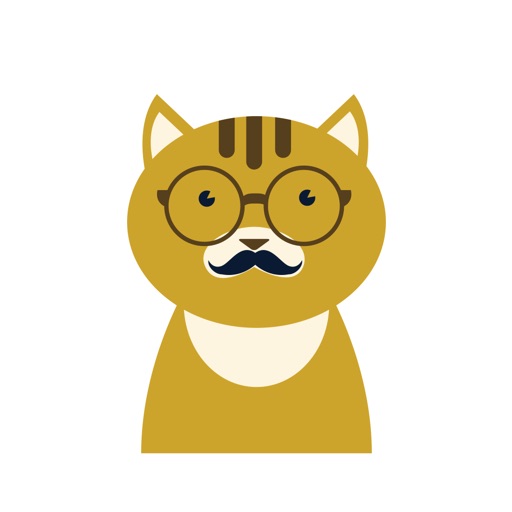 Hipster Animals Sticker Pack for iMessage icon