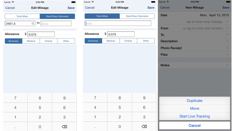 MileTracker - Mileage Tracker and Reporting screenshot-3