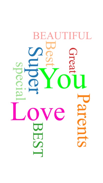 Create Thankful Creative Memories with Word Cloud screenshot-3