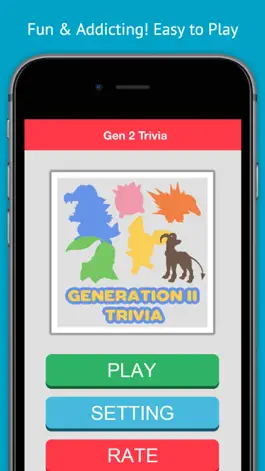 Game screenshot Gen 2 Monsters Trivia Game for Pokemon Edition mod apk