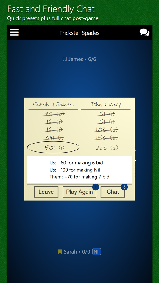 Trickster Spades by Trickster Cards, Inc. (iOS Games) — AppAgg