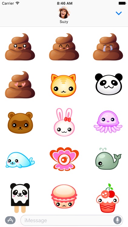 Kawaii Stickers - Cute Anime Emoji for iMessage