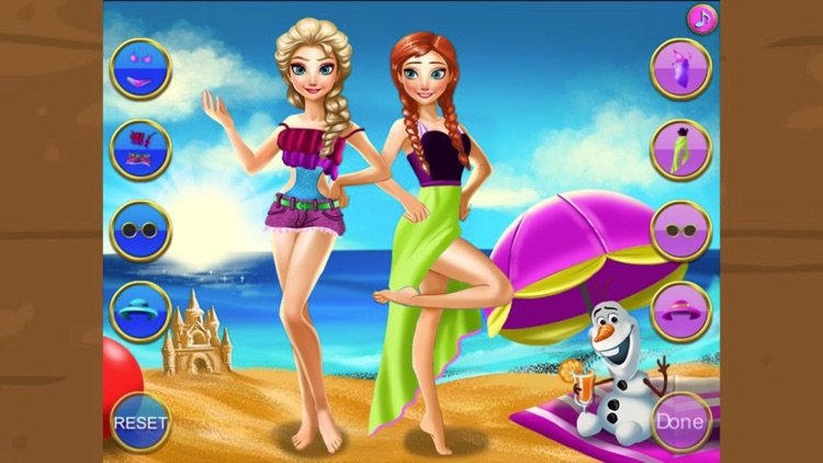 Start for the Beach-the beach dress up