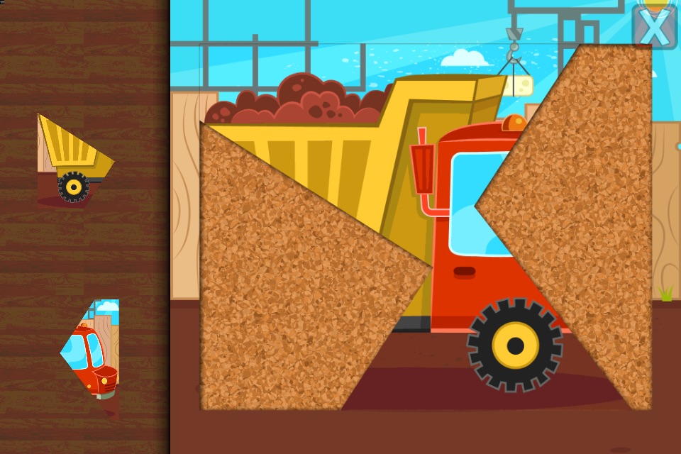 Kids Car, Trucks - Puzzles screenshot 2