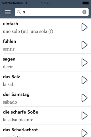 German | Spanish - AccelaStudy screenshot 3