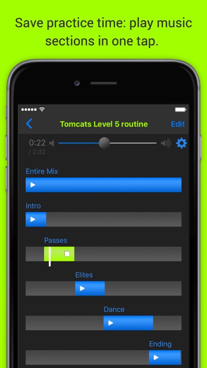 MixPlay Cheer and Dance Choreography Music Player screenshot-0