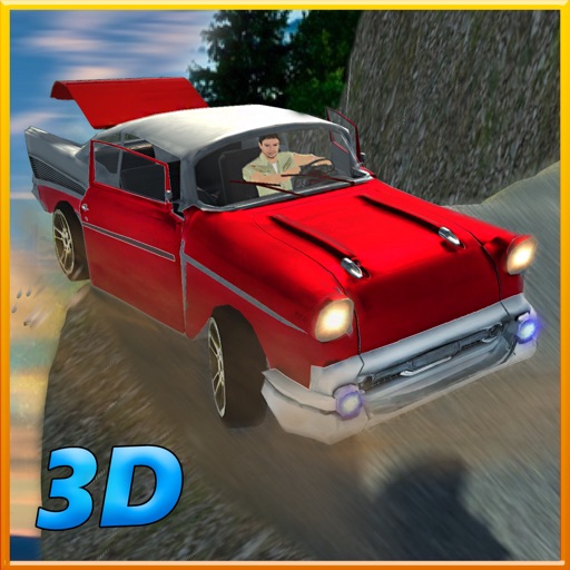 Vertigo Off Road Hill Car Driver 3D Icon