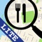 Nearby Food lets you search for locations near you and by cuisine type