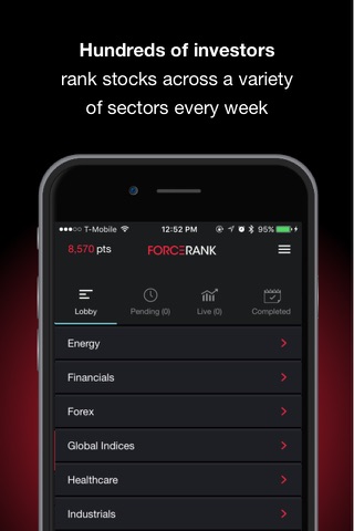 Forcerank - Find The Hottest Stocks This Week screenshot 2