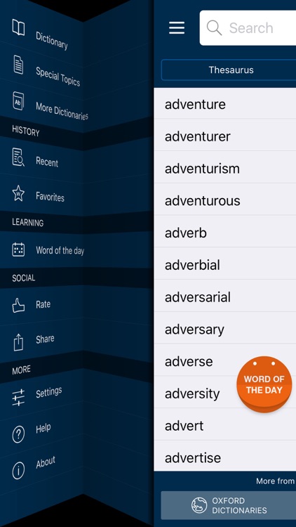 Concise Oxford American Dictionary & Thesaurus