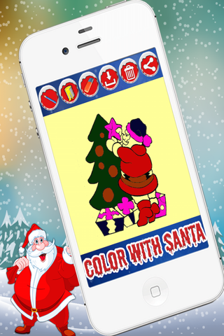Christmas Coloring  Game For Kids & Adults screenshot 3