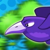 Blue Crow Jumpy Wings - FREE - Jump and Duck under Obstacles in Jungle