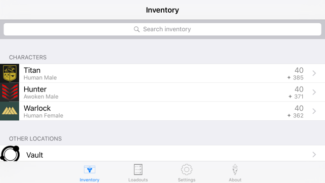 Inventory Manager for Destiny(圖2)-速報App