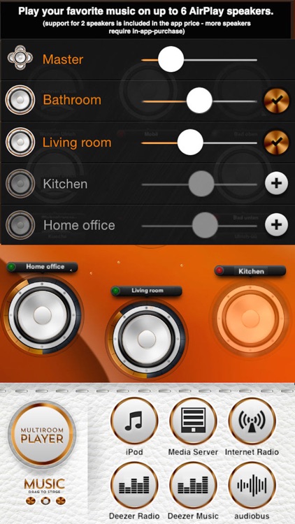 WHAALE Multiroom Player for AirPlay speakers screenshot-0