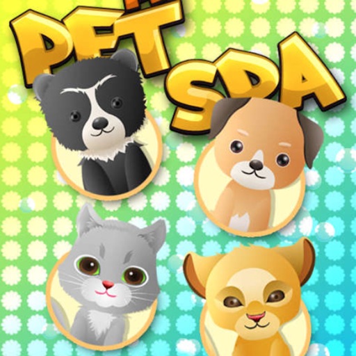 Pet Salon Makeover Spa - Virtual pet beauty care makeover games for kids Icon