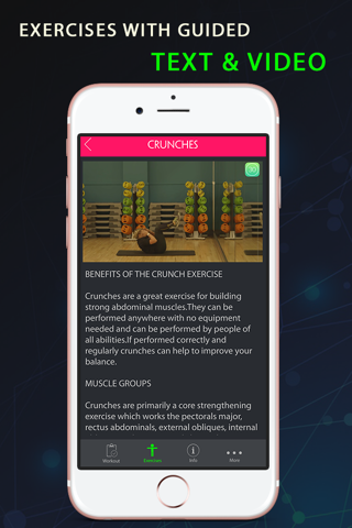 30 Day Crunch Fitness Challenges ~ Daily Workout - náhled